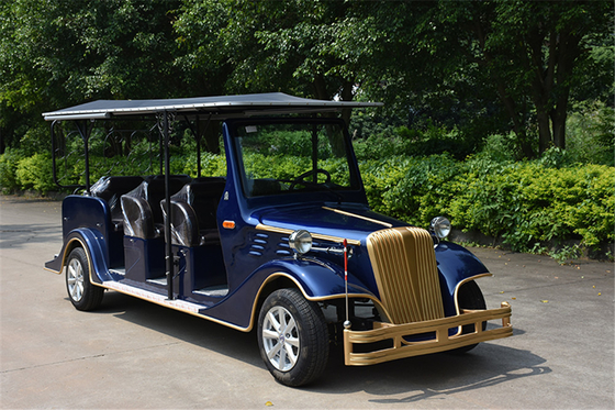 CE Approved Tourist Electric Vintage Cars , Electric Convertible Car with Eight Seats
